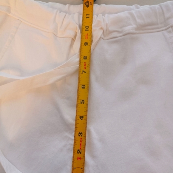 Sunny Studio Paris Embroidere Stretch Sz M White Joggers - Picture 8 of 14